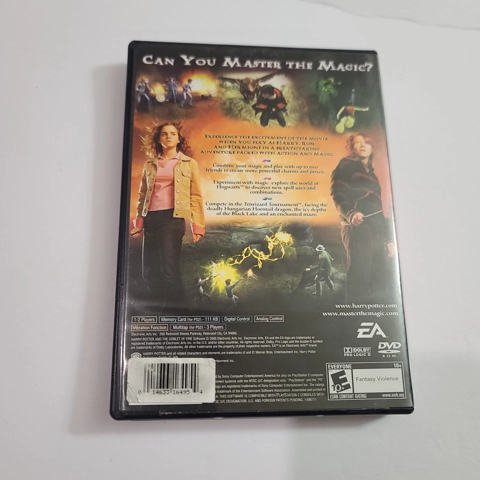 Harry Potter and the Goblet of Fire (Sony PlayStation 2, 2005) PS2 Security Seal - Image 2 of 4