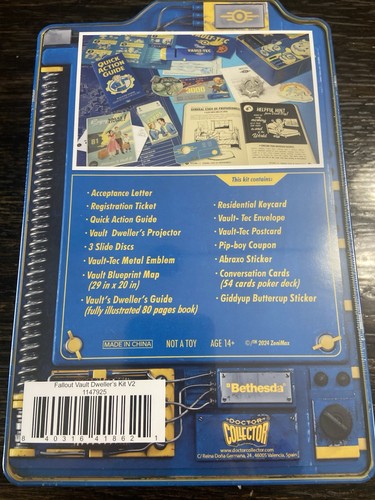 Fallout Bethesda VAULT DWELLER KIT V2 Version 2 New and Factory Sealed Rare! - Picture 2 of 7