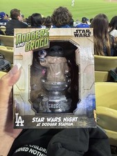 Dodgers and Grogu Grogu Star Wars Exclusive Dodger Stadium Bobblehead