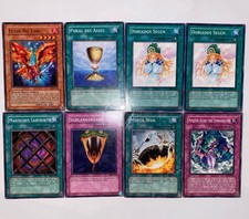 YuGiOh! 8 Karten LOD LODT TLM SRL AST Sammlung | 1996 Kazuki Takahashi