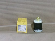 NEW HUBBELL HBL2721 30 AMP 3 PHASE 250V 3 POLE 4 WIRE TWIST LOCK PLUG         AK