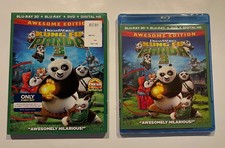 Kung Fu Panda 3 (Blu-ray 3D + Blu-ray + DVD) Awesome Ed. New Sealed w/Slipcover