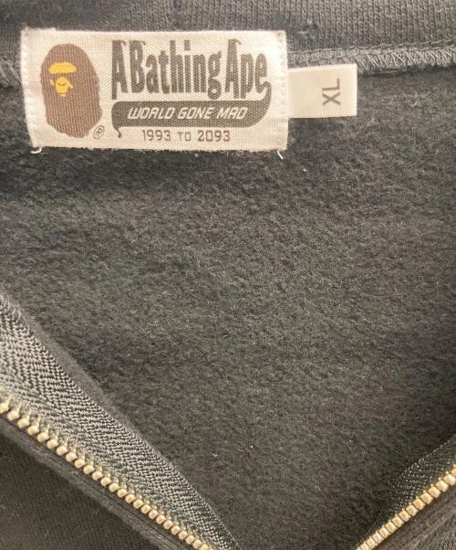 A BATHING APE (BAPE) Felpa con cappuccio e zip Ape Over Print unisex casual full zip