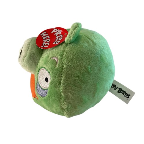 Angry Birds Plush 5" NO SOUND Mustache Foreman Bad Piggies - Picture 5 of 9
