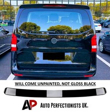 For Mercedes V Class Vito Viano W447 Mk3 Unpainted Rear Roof Spoiler 14-22 For Mercedes V Class Vito Viano W447 Mk3 Unpainted Rear Roof Spoiler 14-22
