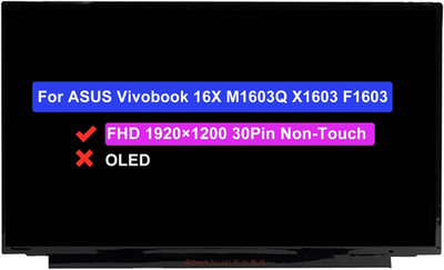 Screen for Lenovo PN SD11K06191 FRU 5D11K06176 FHD 60Hz 30Pin LCD Display Panel
