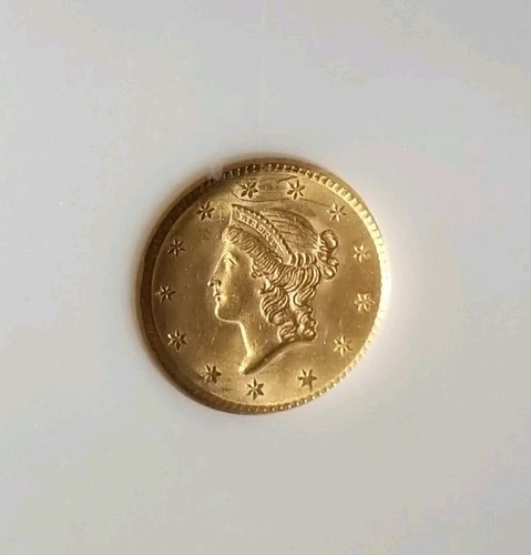 1852 G$ US One Dollar MINT STATE GEM UNCIRCULATED ++++ #3784 - Picture 4 of 6