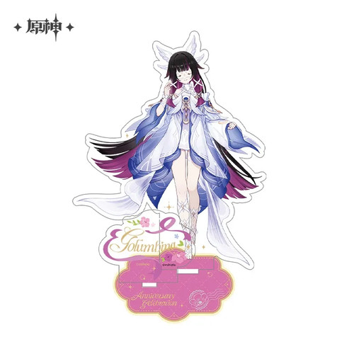 Official Mihoyo Genshin Impact Anniversary Celebration Acrylic Stand Figure Toy - Picture 9 of 9