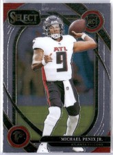 Michael Penix Jr Rookie RC 2024 Panini Select Club Base #235 Atlanta Falcons