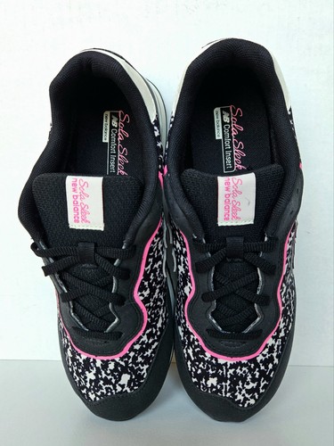 Cuaderno New Balance Sola Elegante Negro Rosa GCSLATG1 Mujer Talla 7 Composición para Correr - Imagen 9 de 13