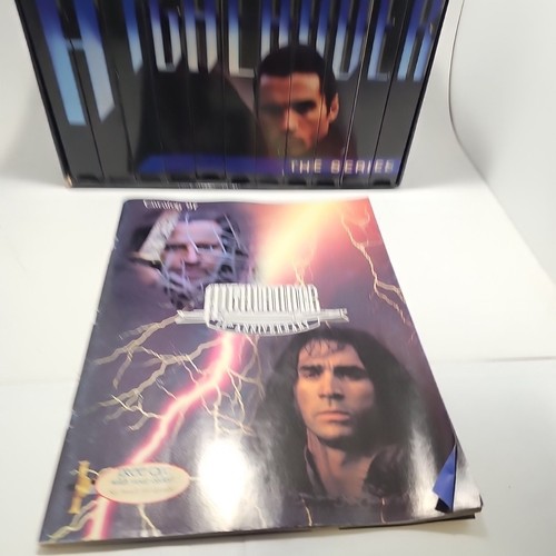 Highlander - The Series Volume I (1) VHS 11 Tape Box Set and Collector catalog