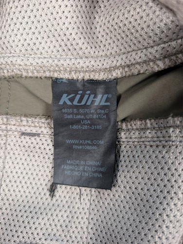 Kuhl Renegade Shorts Mens sz 34 Green Hiking Outdoors Performance - Picture 6 of 8