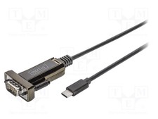 USB to RS232 converter USB 2.0 D-Sub 9pin plug,USB C plug