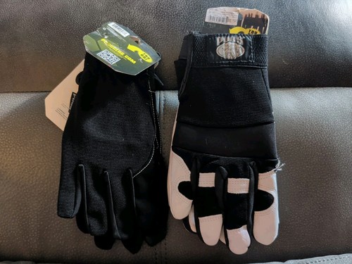 2 pares de guantes de trabajo Misc.Pugs para hombre X-Large NUEVO compatible con pantalla táctil  - Imagen 2 de 2