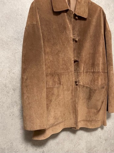 Brunello Cucinelli Men’s Duca Aosta Leather Jacket M – Drop Shoulder, Lim Brown - Picture 8 of 12