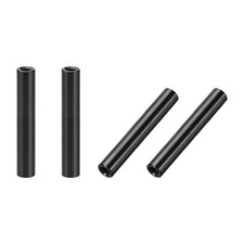 4 Pcs M3x30mm Round Aluminum Standoff Column Spacer Female Black for DIY
