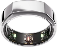Oura Ring Gen 3- Silver Size 7 Heritage with Charger
