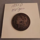 1891 0  $1 Morgan Silver Dollar