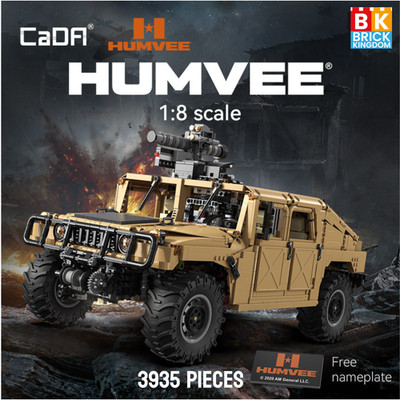 NEW CaDa HUMVEE Off-road C61036 - 3935 Pieces - Building blocks Completed Set