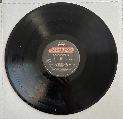 Swing Out Sister "It's Better To Travel" Vinyl Record Mercury 1987 - Picture 5 of 6