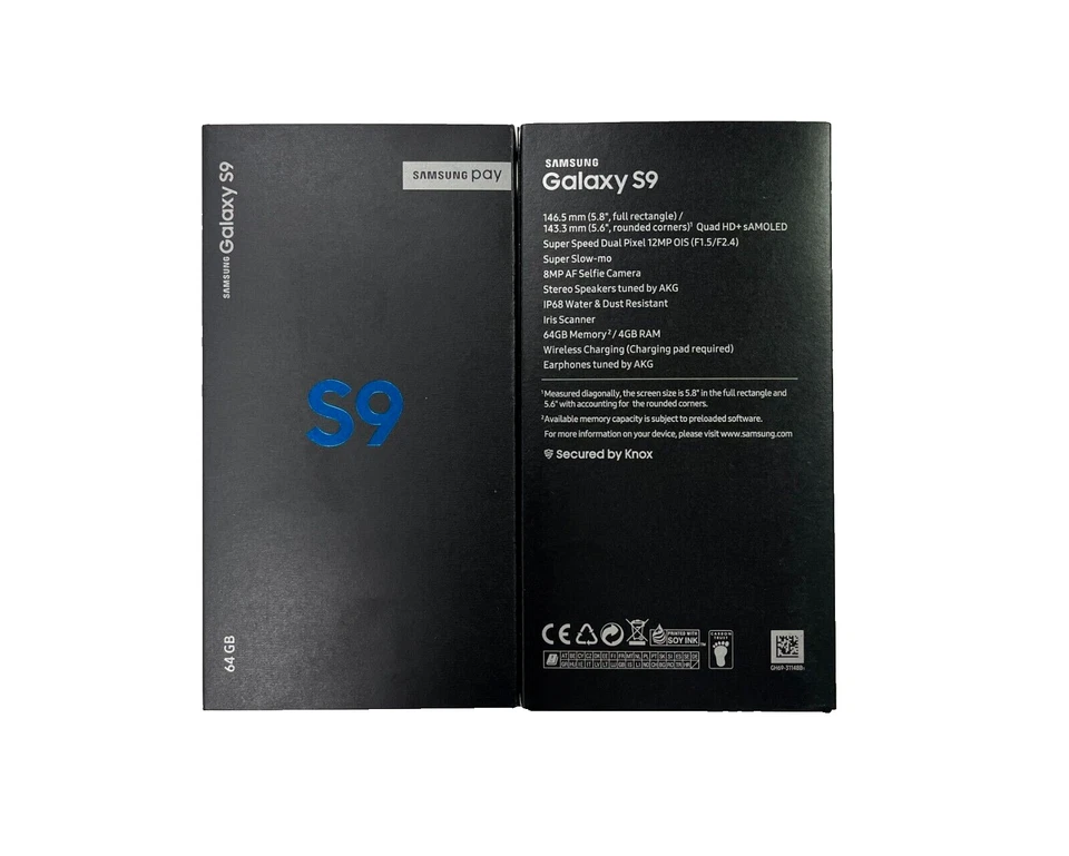 Nuevo Smartphone Samsung Galaxy S9 G960U 64GB 4G GSM Desbloqueado Android EE. UU. Foto 3 de 4