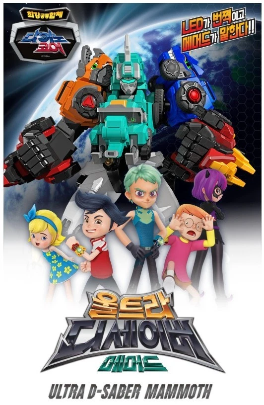 Dino Core Ultra D-Saber MAMMOTH Transforming Robot [USED ITEM] - Image 4 of 4
