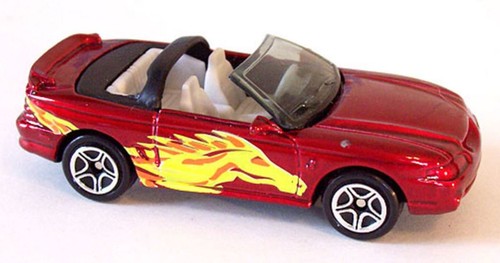Matchbox 1997 #73 - #MB277 Collect All 10 Series - Mustang Cobra (Convertible) - Bild 19 von 22