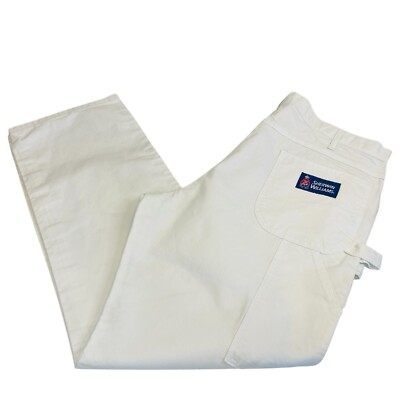 Dickies Sherwin Williams Mens 40x32 Carpenter Painter Pants White