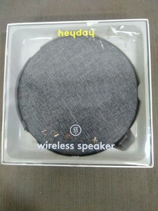 heyday round speaker