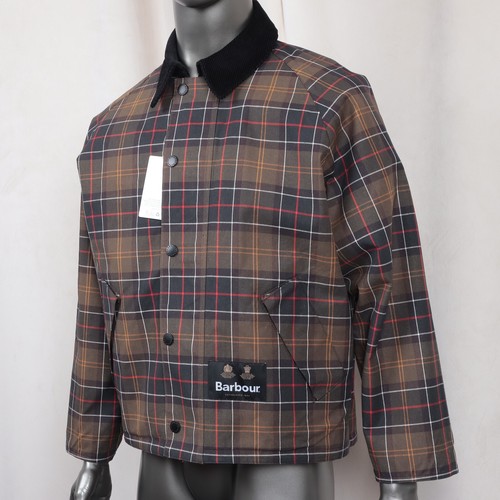 BARBOUR TRANSPORT UNISEX REVERSIBLE BLOUSON BLACK - Picture 6 of 21