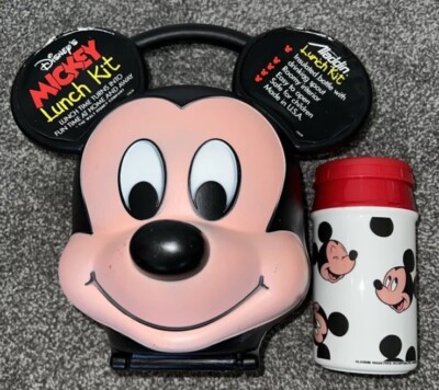 Aladdin Mickey Lunch Kit ミッキーマウス　1980年代 Aladdin Mickey Lunch Kit ミッキーマウス 1980年代