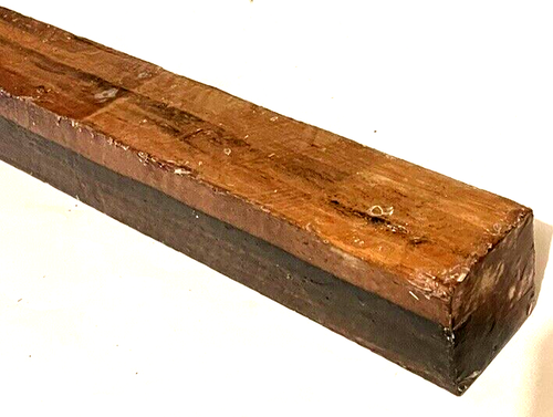 Rose Macassar Ebony Hardwood 2x2x12 Cues Making Turkey Calls Knife Scales Timber - Picture 9 of 9