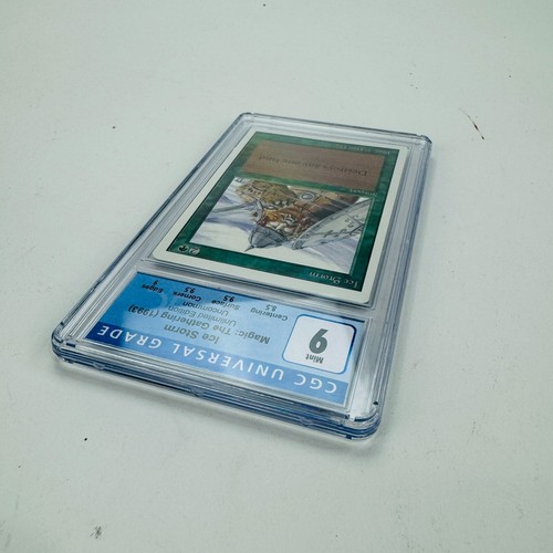 Ice Storm Unlimited (Second Edition) Uncommon 1993 MTG - Mint CGC 9 FREE SHIP! - Picture 5 of 5