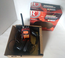 Radio Shack 20-516 PRO-84 NASCAR 200 Channel Racing Scanner and Headset Box CIB
