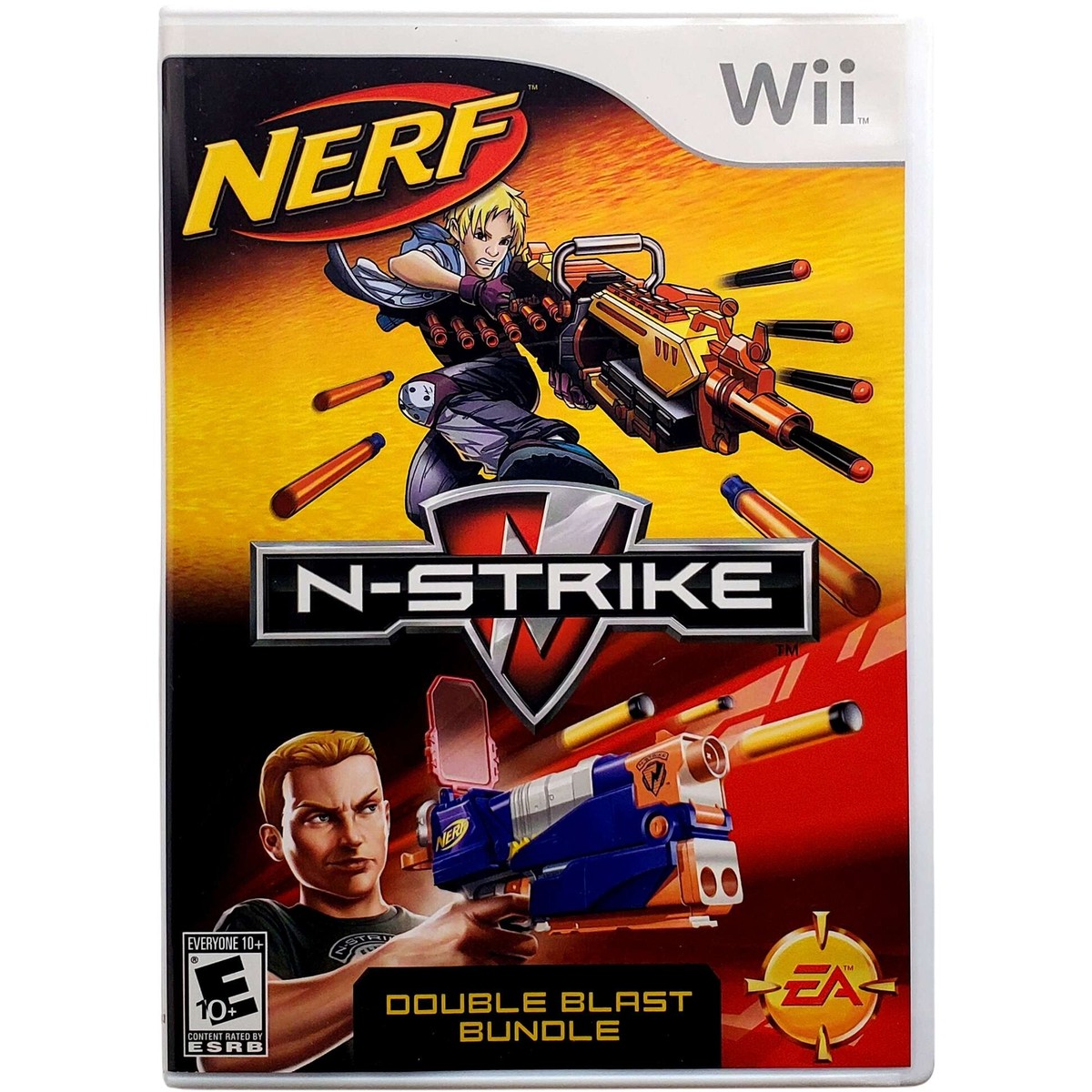 Wii - Wii★NERF N-STRIKE DOUBLE BLAST BUNDLE NERF N-Strike [Double Blast Bundle] - Wii – Stateline Video