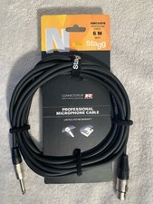 Stagg 20ft Microphone Cable 6M