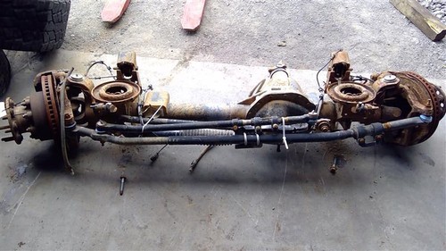 Front Axle 4 Wheel ABS Chassis Cab 3.73 Ratio Fits 13 DODGE 3500 PICKUP 963