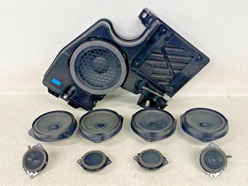 ⭐2017-2019 ALFA ROMEO STELVIO FRONT REAR AUDIO SOUND SPEAKER SET OEM LOT2395