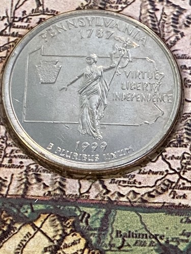 State Quarters Set P & D Mint ~Formation Of The Union ~ First 13 States ~ 26 pc - Picture 8 of 14