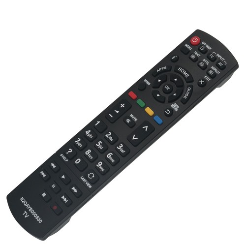 Mando a distancia de repuesto N2QAYB000830 f??1r Panasonic TV TV TV Sub N2QAYB000840 - Imagen 3 de 5