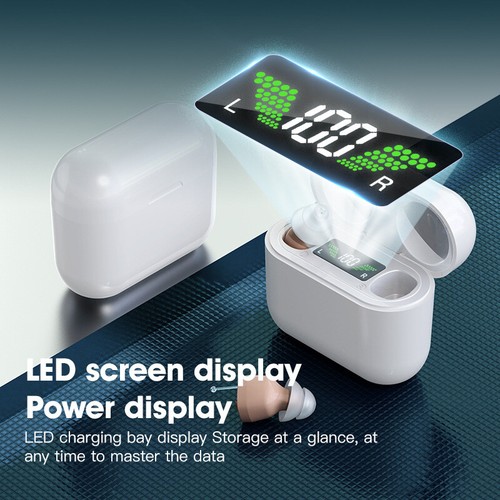  Digitale wiederaufladbare CIC Hörgeräte für Senioren & Erwachsene - Bild 2 von 24