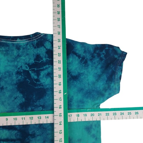 Star Wars Grogu T Shirt Mens Large Short Sleeve Tie Dye The Mandalorian Green - Picture 5 of 5