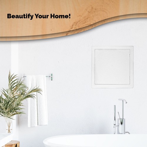 Morvat 8x8 Zugangsplatte mit Drehtür für Trockenbau & Decke - Bild 6 von 7