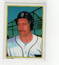 1983 Lance Parrish Topps All-Star Collector's Edition #27 Free Shipping (G43)