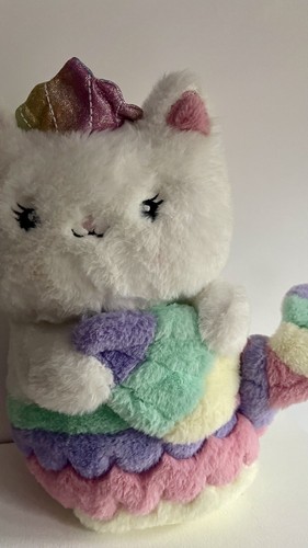 FAO Schwarz Glow Brights Toy Cat 15" Plush LED Sound Meowmaid Animal Works - Picture 3 of 9