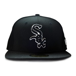 BRAND-NEW-Chicago-WHITE-SOX-New-Era-MLB-Hat-Men-039-s-Fitted-Black