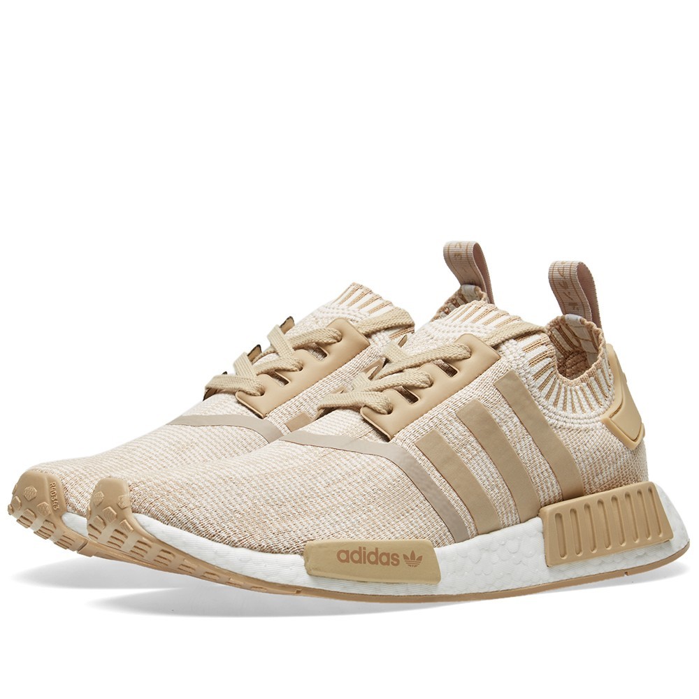 Adidas NMD R1 PK Primeknit Glitch Khaki Tan Linen 8UK 8.5US 42EU BY1912 - DS NEW Adidas NMD R1 PK Primeknit Glitch Khaki Tan Linen 8UK 8.5US 42EU BY1912 - DS NEW