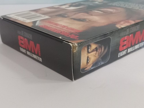 8MM VHS Tape 1999 Nicolas Cage Crime Thriller Columbia Pics Release SHIPS FREE - Picture 5 of 10