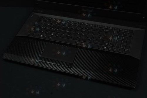 KH Special Laptop Carbon Sticker Skin Cover Protector for ASUS G73 Series - Picture 5 of 9