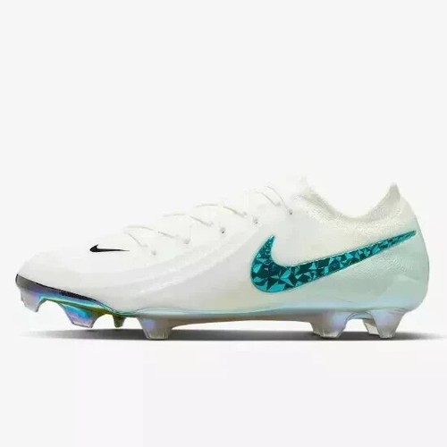 Nike Phantom GX 2 Elite LV8 FG Low Top Soccer Cleats (HV4890-100) size 8